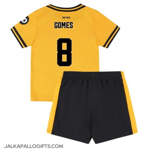 Wolves Joao Gomes #8 Koti Peliasu Lasten 2024-25 Lyhythihainen (+ Lyhyet housut)